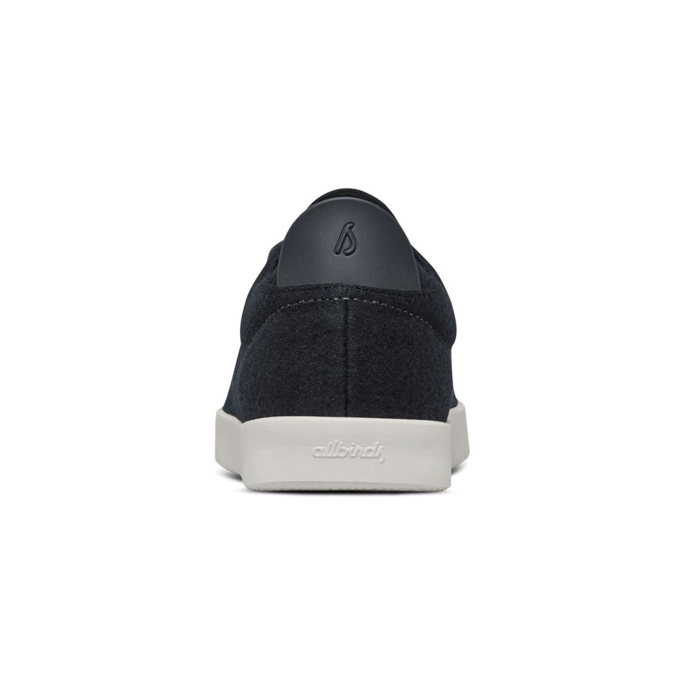 Allbirds Men\'s Sneakers Black - Wool Pipers - 72518JYLX